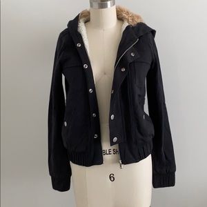 Marc by Marc Jacobs hooded bomber jacket